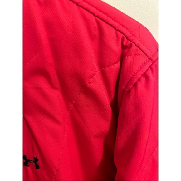 Vintage 1990s Under Armour Women’s Pink Puffer Fleece Lining Size XL. - Picture 4 of 10